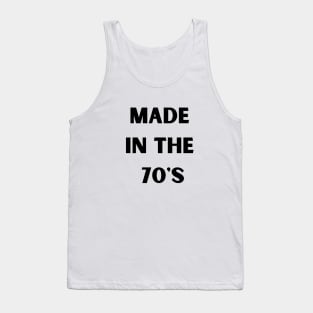 Made in the 70's Tank Top